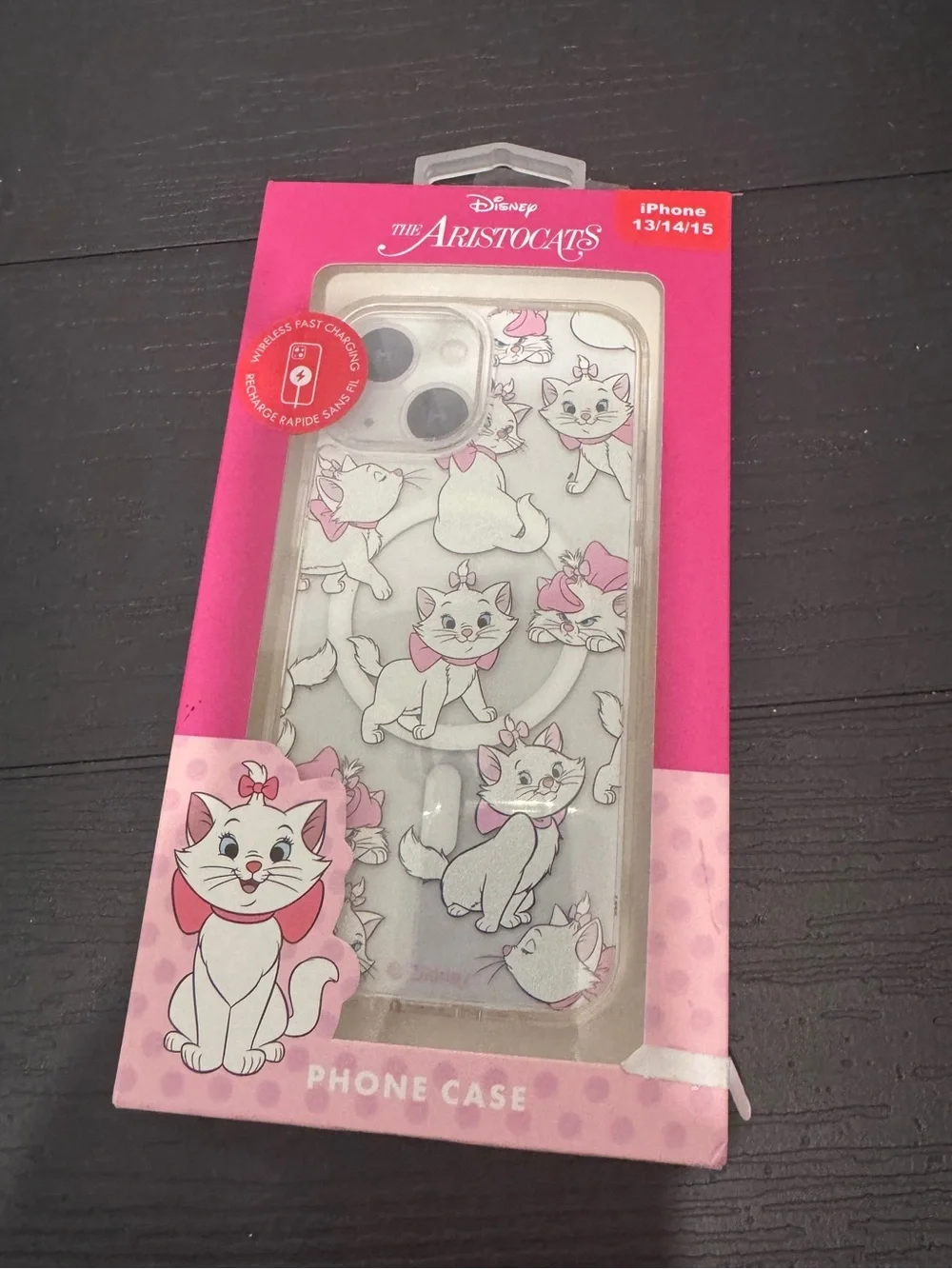 Disney The Aristocats Clear iPhone 15 Case